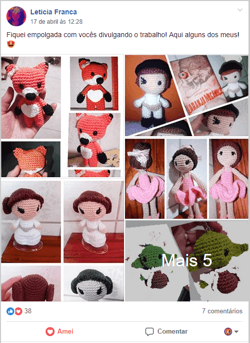 Amigurumis Personagens